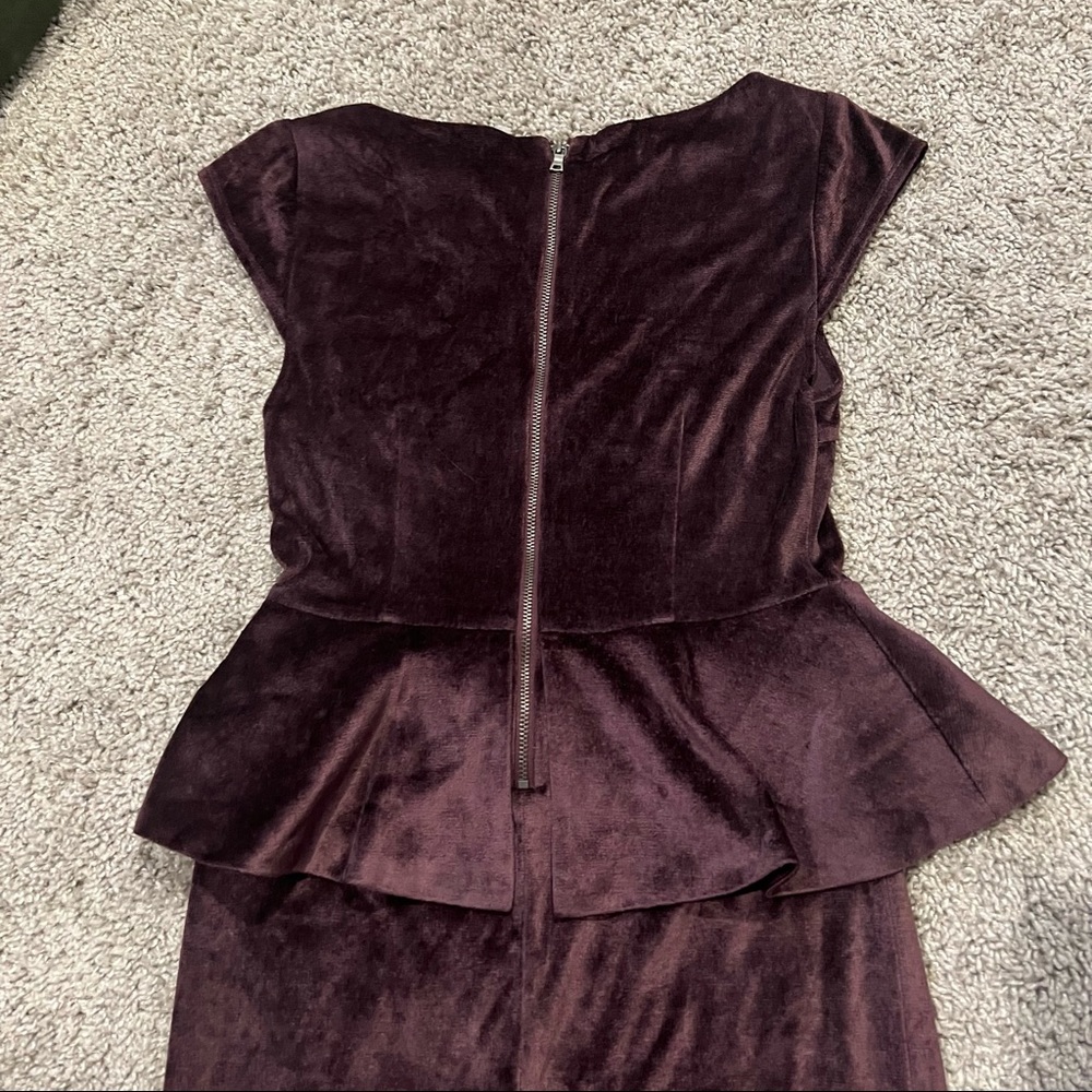 Alice + Olivia Velvet Dress - Picture 9 of 12